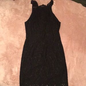 Black Lace Cocktail Dress